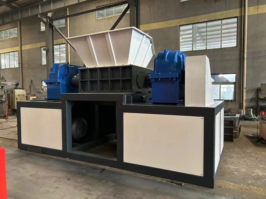 double shaft shredder machine manufacturers